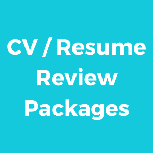 CV / Resume Review Packages